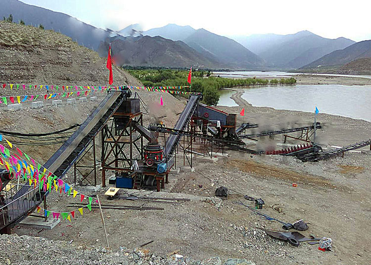 拉萨破碎石制砂生产线