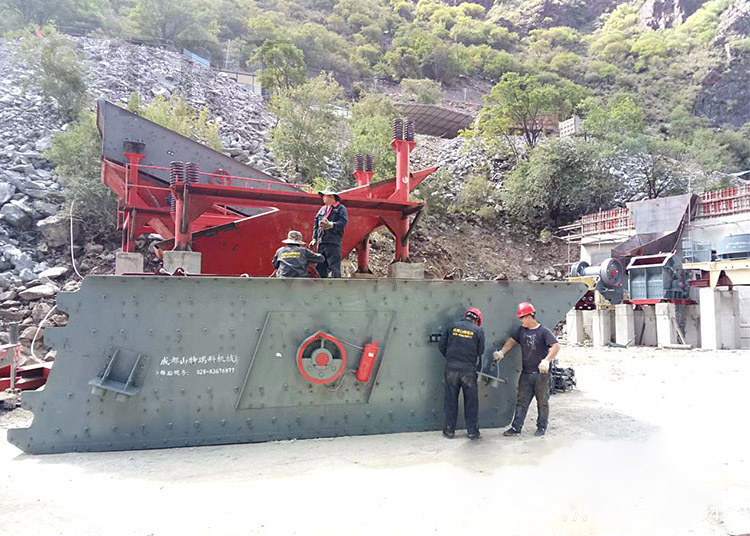 中铁22局碎石生产线顺利投产