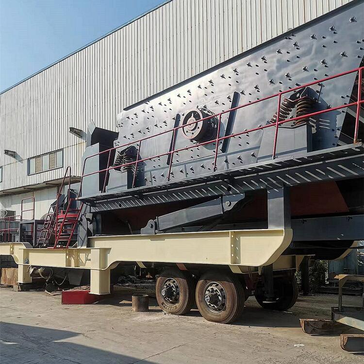 轮胎移动破碎站